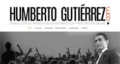 Desktop Screenshot of humbertogutierrez.com